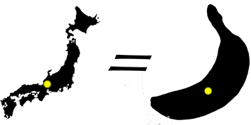Japan = Banana